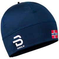 Lue Polyknit med flagg