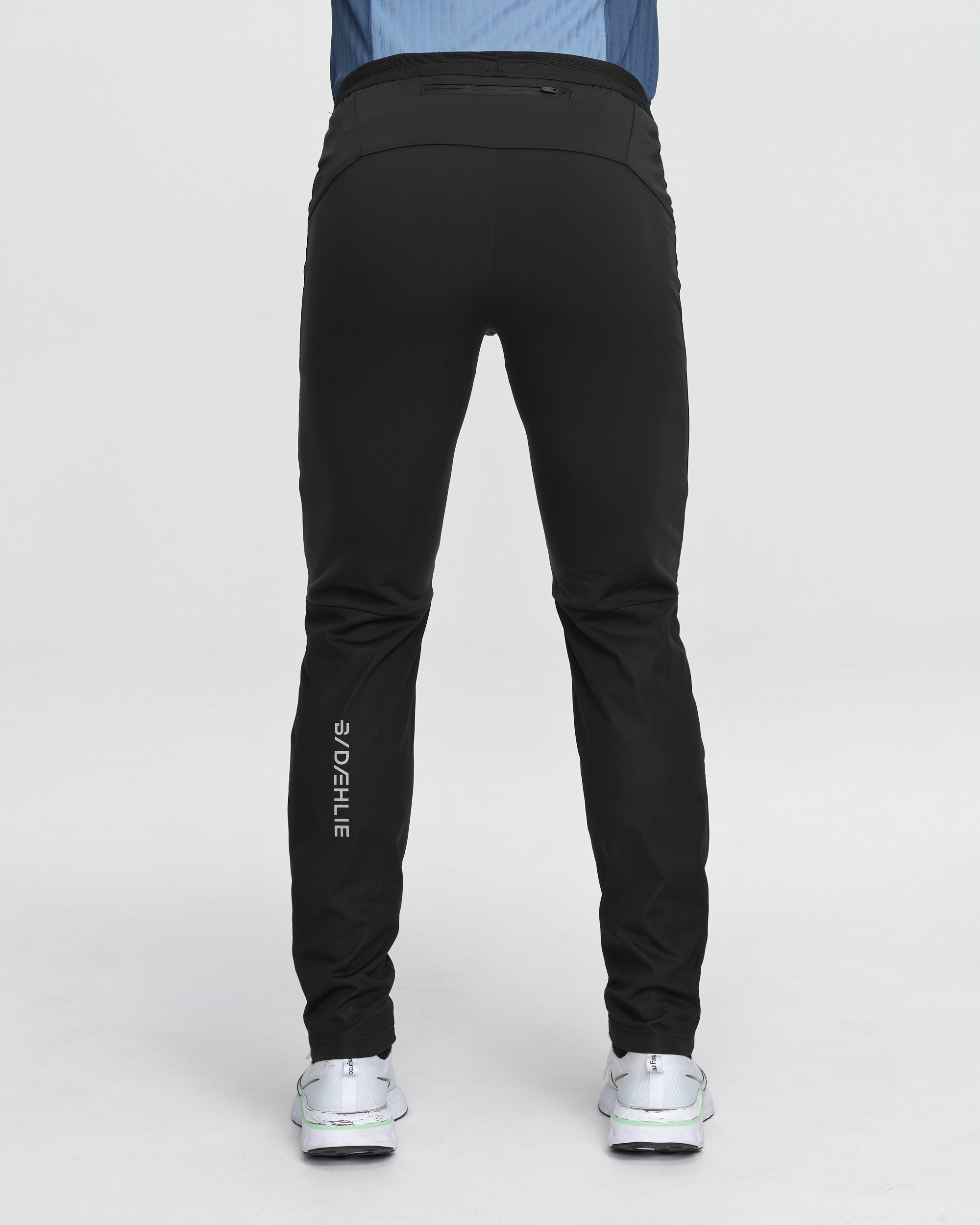 Pants Winter Run men's Black