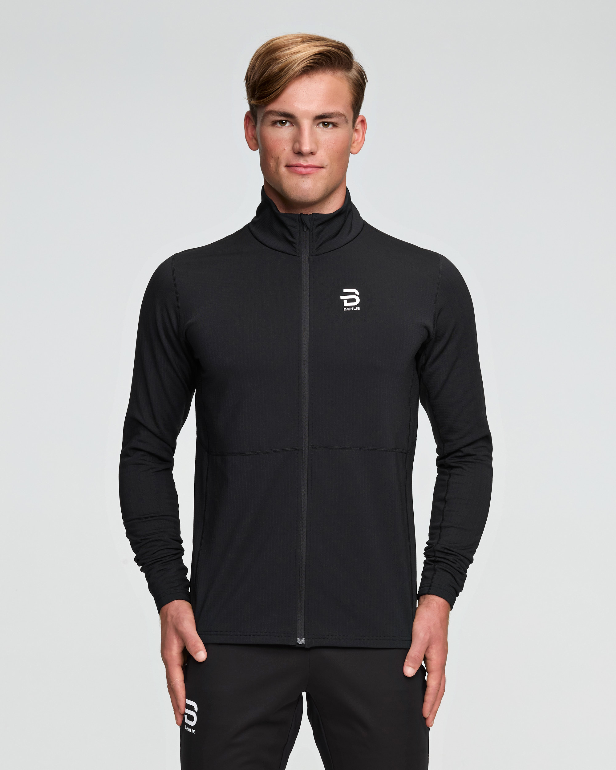Half Zip Pace men's - Black